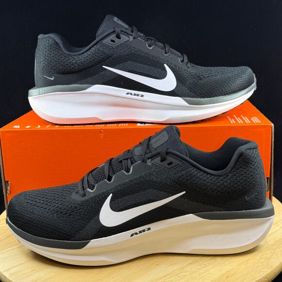 Nike Winflo 11 Size 12W/10.5M FJ9510-001 Black/Anthracite/Cool Grey/White